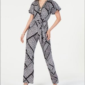 Petite Flutter Sleeve Jumpsuit Sz: PXS